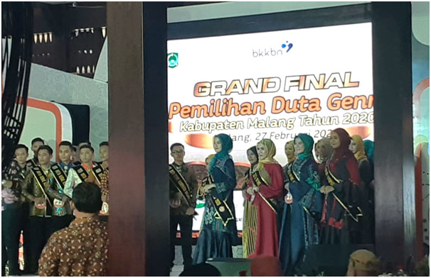 5 besar finalis duta genre putra dan putri jalur pendidikan dan jalur masyarakat